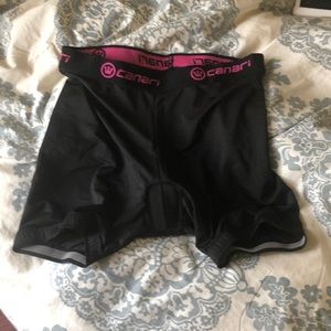 Canary bike shorts with chamois